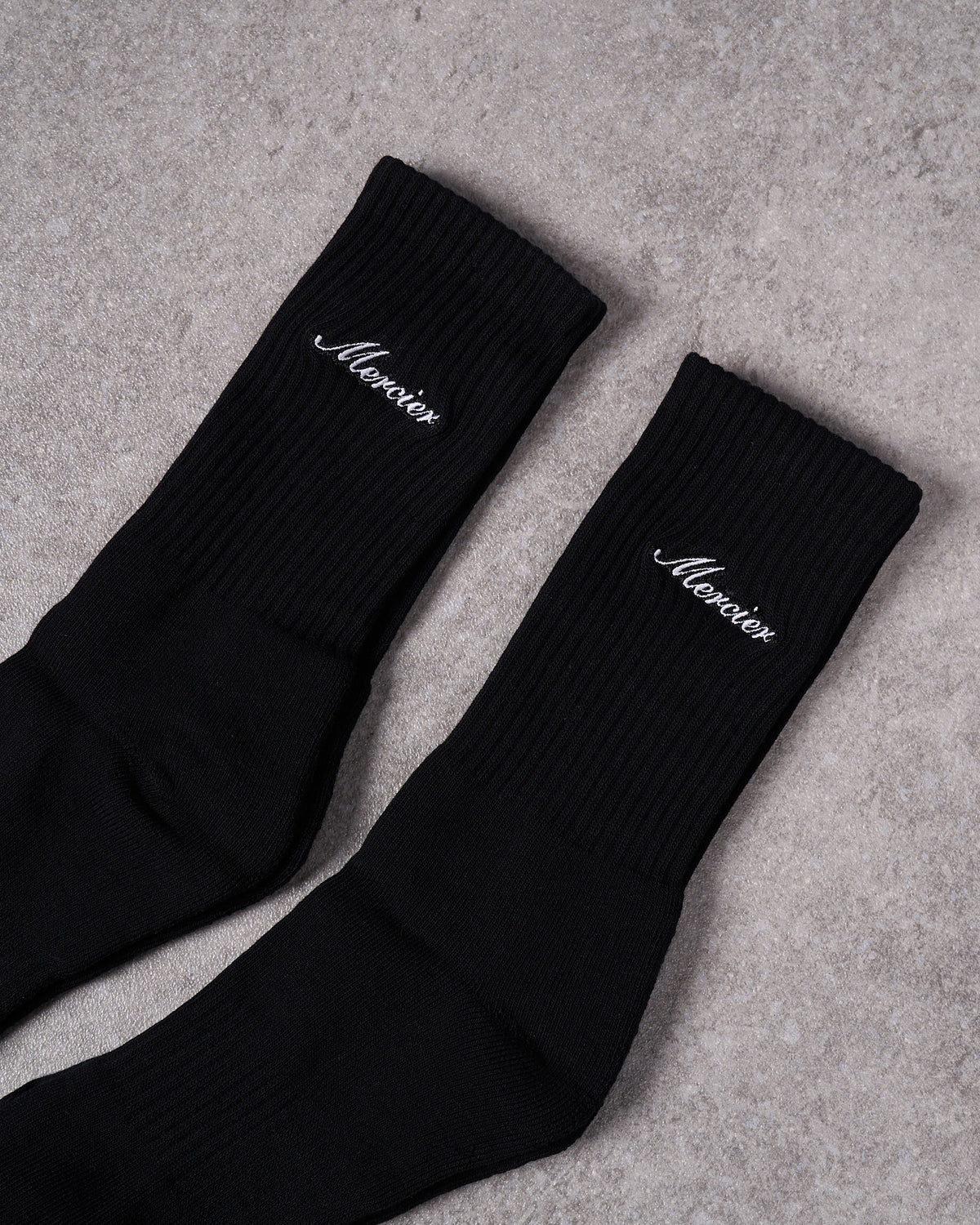 Calcetines negros Signature Mercier (paquete de 2), image 1