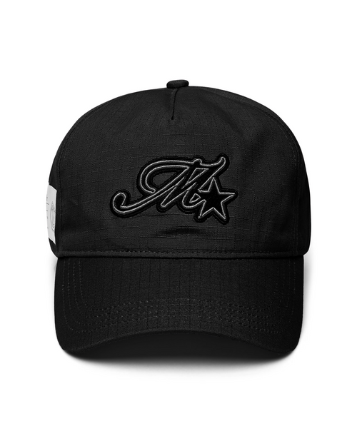 M Star Ripstop Cap Black