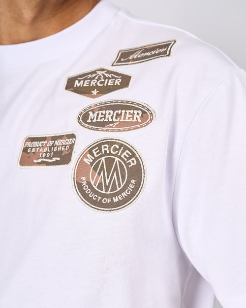 Camo OG Badge Tshirt White