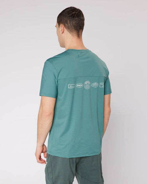 Dynamic Reflective Tshirt Teal