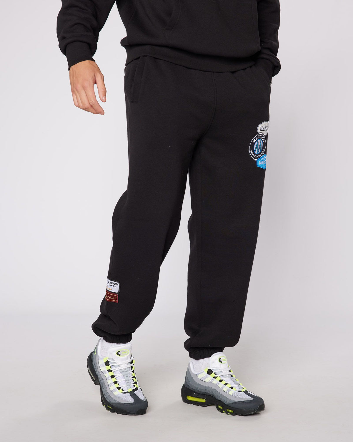 Relaxed OG Badge Joggers Black, image 3