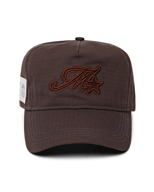 M Star Ripstop Cap Chocolate