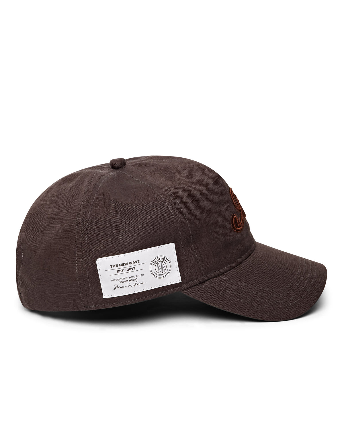 M Star Ripstop Cap Chocolate, image 3