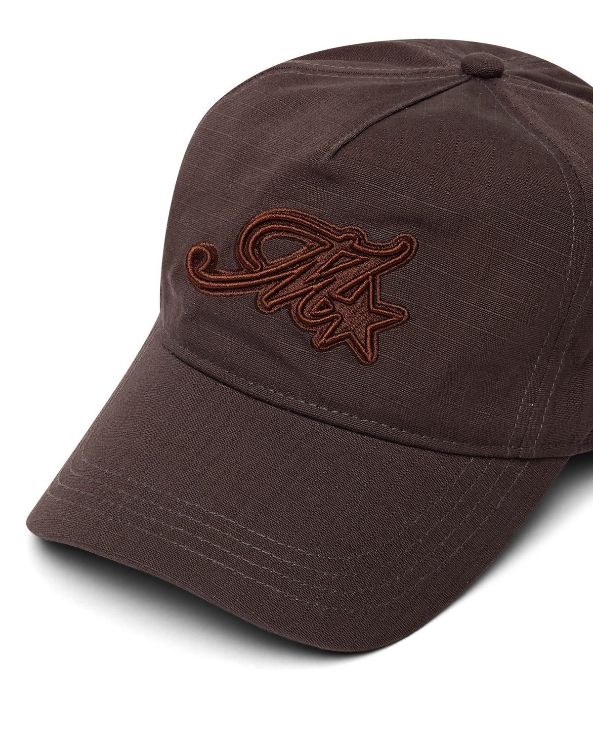 M Star Ripstop Cap Chocolate, image 5