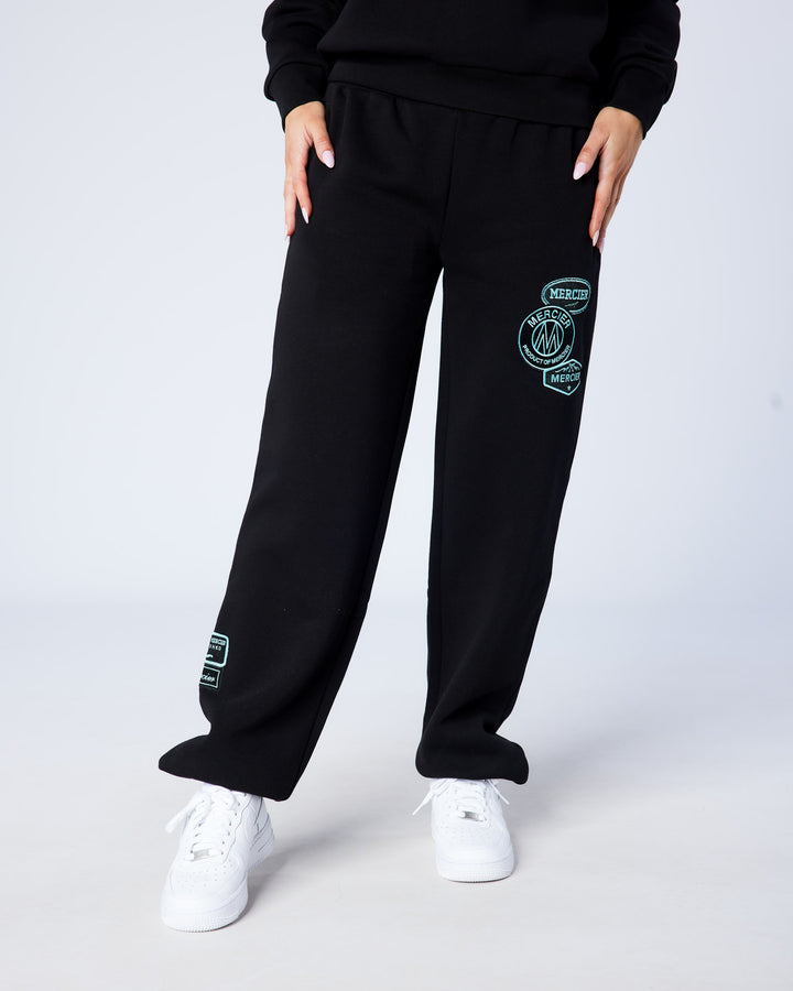 Joggingbuxur fyrir konur með OG merkjum, svartar frá Tiffany