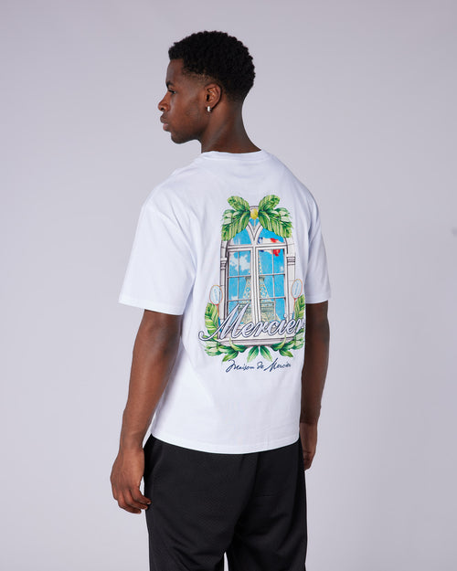 Balcony Serve Tshirt White
