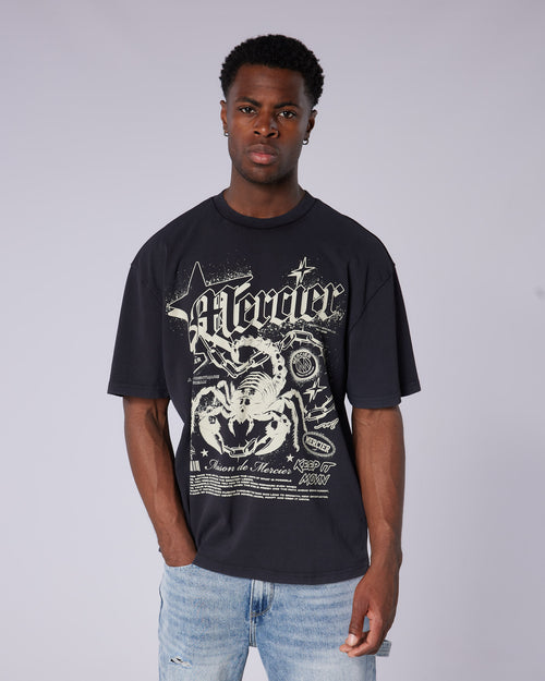 Washed Stinger Tshirt Black
