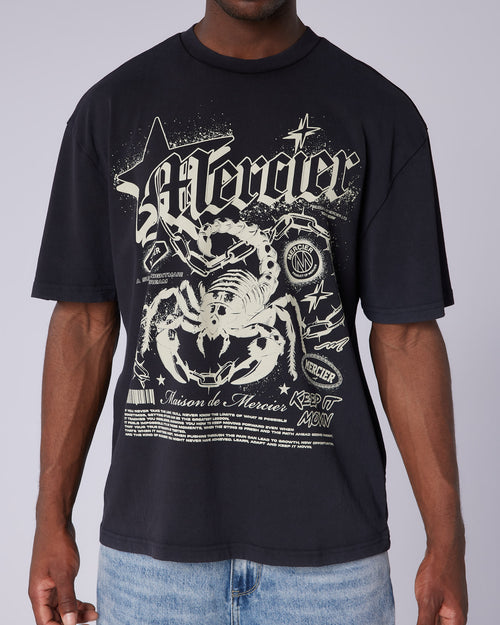 Washed Stinger Tshirt Black