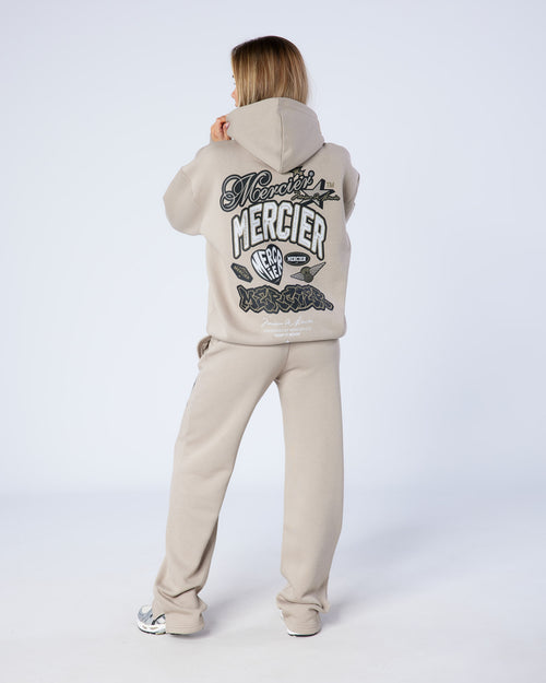 Womens Guerrilla Hoodie Ecru