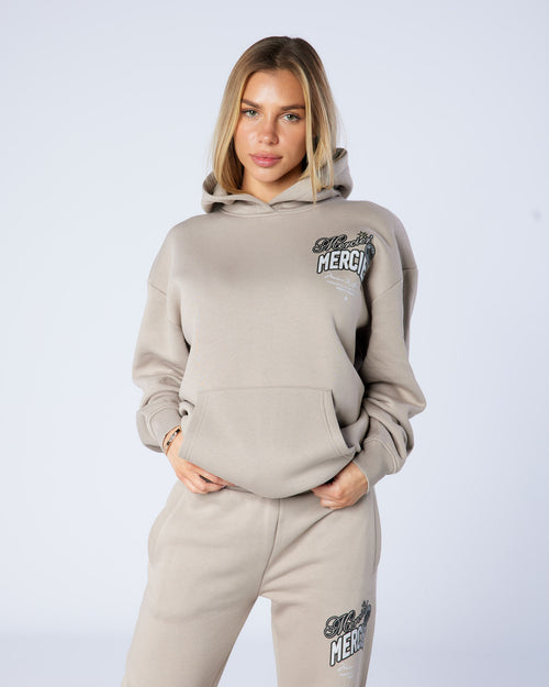 Womens Guerrilla Hoodie Ecru