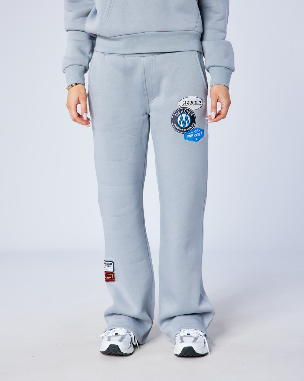 Womens Blue Cloud Mercier OG Joggers – MERCIER - Main Image