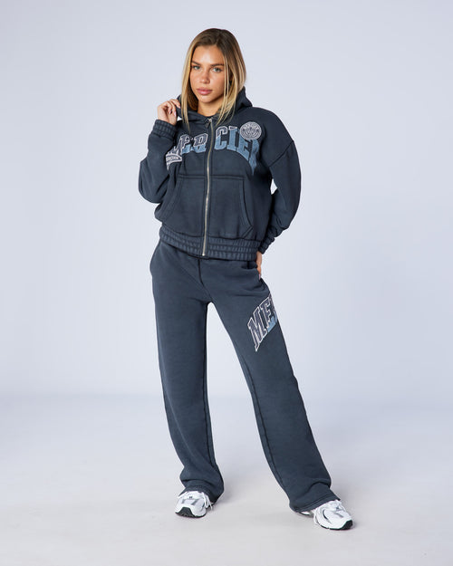 Womens Charcoal Shatter Jogger