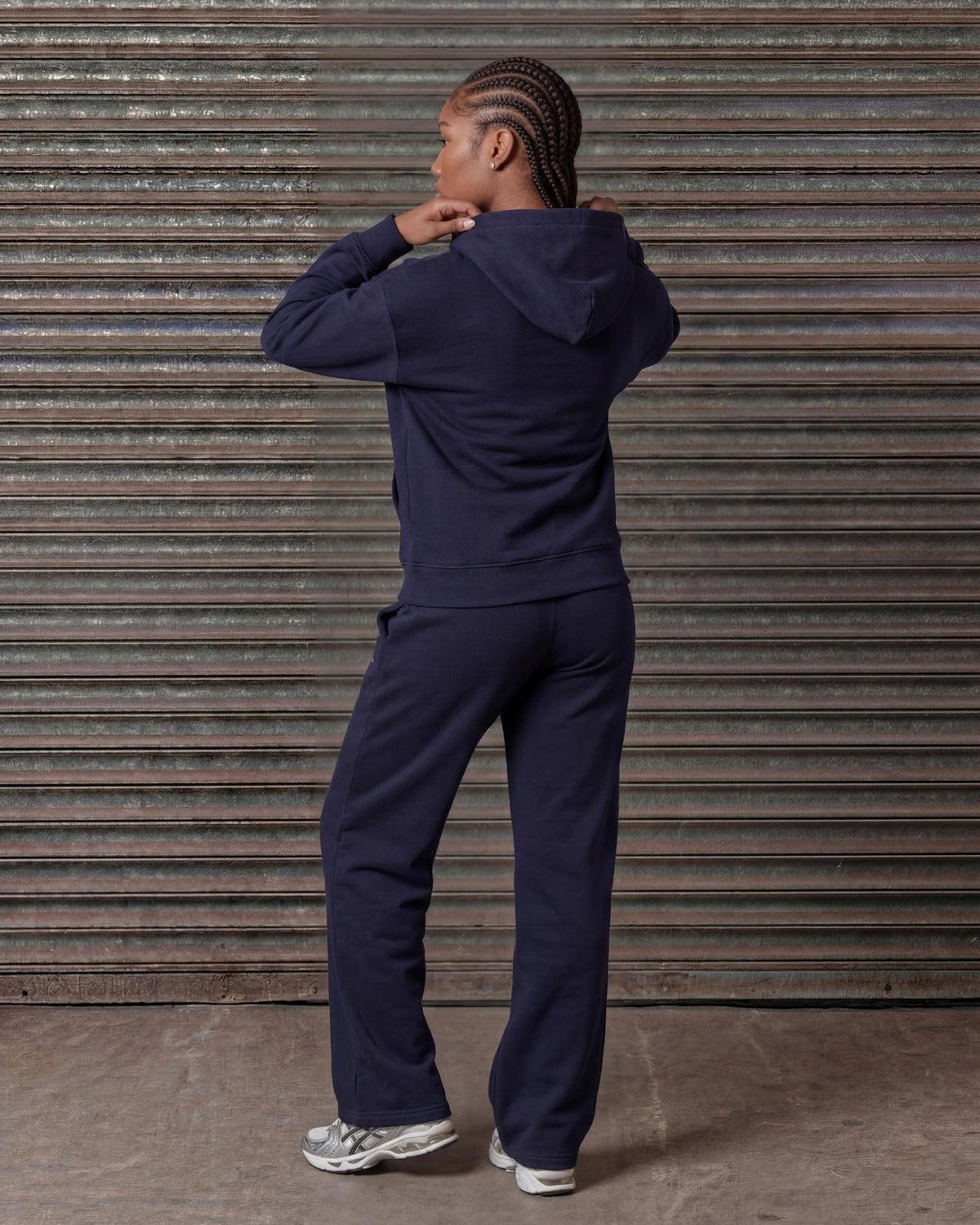Women's  Authenticity Jogger Navy Silver, image 5