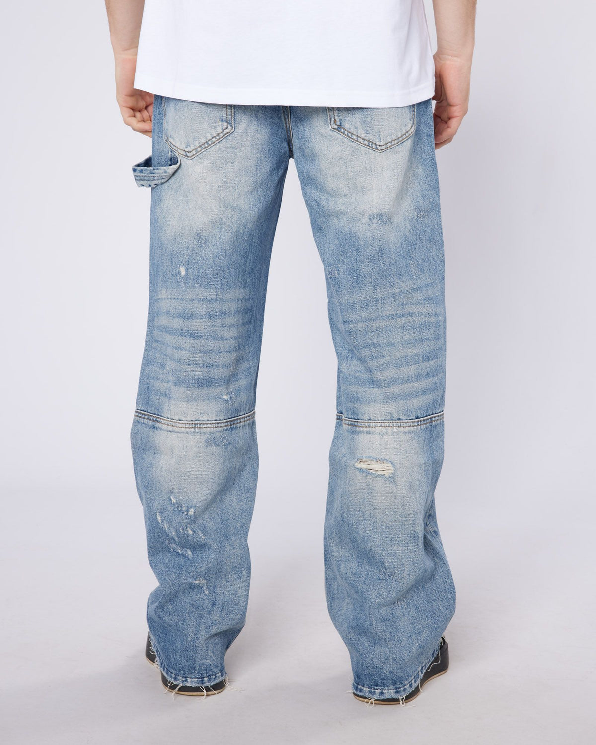 Stressed Relaxed Hammer Jeans, image 4