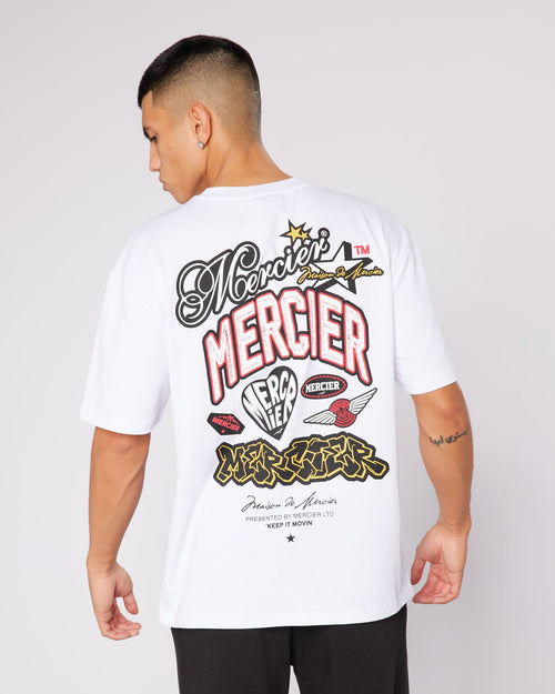 Mercier Guerrilla Tshirt White